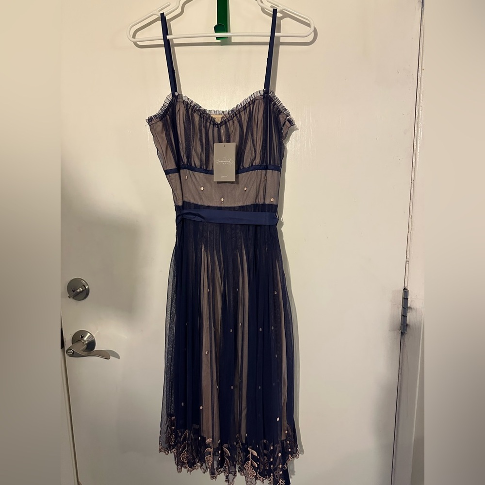 Anthropologie Odille “Winter Prelude” Dress
